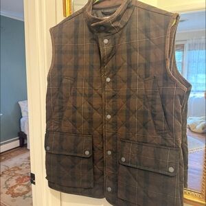 Peter Millar Plaid Quilted Vest